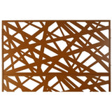 Outdoor & Indoor Privacy Metal Privacy 76" H48" W, Freestanding Decorative Privacy W465P193275