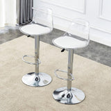 Modern minimalist bar chairs and bar stools. Can rotate 360 &deg and adjust lifting. PET backrest and W1151P200322