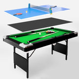 ZNTS 5.5F 3 in 1 Billiard table, 3 in 1 pool table, 3 in 1 table tennis table, billiards, pool table, W2377P178410