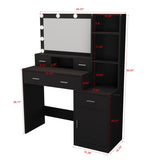Newly designed smart mirror table with drawers and storage cabinet, table with W1320P147404