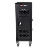 16-Compartment Removable Locking Charging Cabinet for Laptop, Chromebook-Black W1102137769
