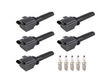 5PCS Ignition Coils Spark Plugs fit for GMC Canyon 2007-2012 3.7L L5 UF497 LTR5GP 53934380