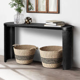 60'' Thick Top Entryway Table, Curved Legs, Support The Installation Of Inward-facing Or W1445P225047