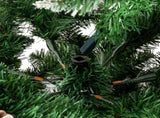 Christmas Tree 6FT 920 Branches Flocking Spray White Tree Plus Pine Cone 60548961