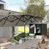 Cantilever Tilt Offset Patio Umbrella 44937535