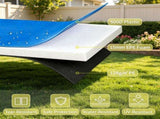 14FT Multi-Color Trampoline Safety Pad Spring Cover Replacement, No Pole Holes, All Weather, for 48378182