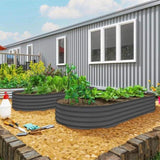 Garden Bed Galvanized Planter 84350372