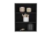 Wall Cabinet 36" H, 3 shelves, Black B097P250922