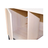 Modern Wooden Cat House with Scratching Mat - 47.64" x 21.46" x 25.98", 76.4 lbs W1412P271586