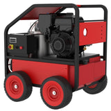 Hot Water Pressure Washer Commercial Movable Gasoline Engine 4 GPM, 4000 PSI, Electric Start W465106361