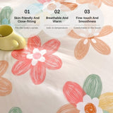 3 Piece Spring Pink Floral Duvet Cover Set for Women Adults Home Bedroom Pink Flowers Bedding Set 70299009