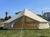 Outdoor Camping Pyramid Indian 5M Oversized Waterproof Heavy-Duty Oxford Fabric Luxury Glamping 37148219