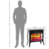 ZNTS Electric Fireplace Heater 98556126