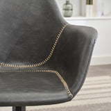 Mid-Century Modern Office Chair,Rolling Swivel Height Adjustable Ergonomic Chair with W1143P173516