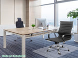 PVC Rectangle Floor Protection Mat Chair Mat with Nail Transparent 24469155