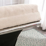 COOLMORE Linen Massage Chaise Lounge Indoor with Remote Control,Ergonomic Electric Massage Long W39539619