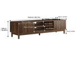55-inch TV stand, mid-century modern style TV stand , entertainment W1706P574109