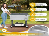 80QT Iron Spray Cooler with Shelf 83645078