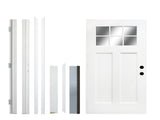32'' x 80"Fiberglass Entry Door Frame,Left hand inswing 4-9/16 Fiberglass Door Jambs-Door frames are W6213P571612