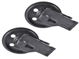 2x Front Idler Wheel Tensioner 6814880 Replacement for Bobcat 331 E26 E32 E42 325 328 329 6807909 81616447