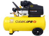 4.5HP Portable 13 Gallons Oil-Lubricated Air Compressor Tank Ultra Quiet Horizontal Tank Adjustable W46564403