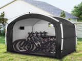 7.25.16 Ft Outdoor Bike Storage Shed Tent Waterproof Bicycle Shelter for 5 Bikes 72313980