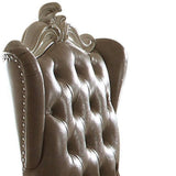 Vintage Grey and Bone White Swivel Chair with Lift B062P189123