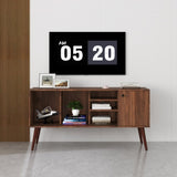 TV Stand Use in Living Room Furniture with 1 storage and 3 shelves Cabinet W331P247814