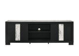 1pc Entertainment Console Rustic Charm Driftwood Wood Finish Open Shelf Living Room Furniture B2741P295470