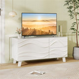 38 "x 14" white stylish TV cabinet with drawers 74460882