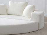 Convertible sofa couch bed,multi-functional,circular bed,adjustable Futon sofa ,No Assembly W2677P388979
