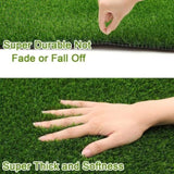 ZNTS Artificial turf, professional dog mat large turf outdoor carpet terrace pet lawn, artificial carpet 01340933