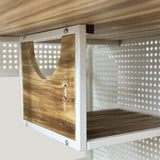 55.12 "Spacious Cat House with Tempered Glass, for Living Room, Hallway, Study and Other Spaces W757P173275