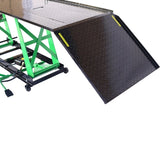 Air Hydraulic Motorcycle Lift, 1000 Lb. Capacity Mobile ATV/Motorcycle Lift Table, Heavy Duty W465P176240