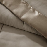 Lightweight Down Alternative Blanket with Satin Trim B03598504