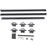 Trail Rail System Tie Down Rails for 2020-2023 Jeep Gladiator 3.0L 3.6L Pickup 4-Door 82215956 24317285