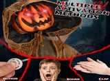 5.8ft Halloween Decorations Outdoor Life Size Animatronics Pumpkin Ghost, Sound-Actived Party Decor 25885340