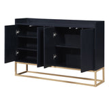 ZNTS TREXM Modern Sideboard Elegant Buffet Cabinet with Large Storage Space for Dining Room, Entryway WF298903AAB