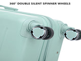 HIFINE TOURIST 20"/24"/28" 3 pcs/set in ABS Spinner Wheel Luggage, Matching Color , With Combination W2787P278781