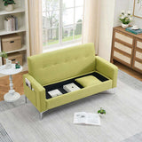 Multi-functional storage comfortable double sofa,Suitable for living room, apartment, home office W1658P225268