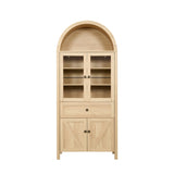 Dome Cabinet, made of high-quality materials and antique craftsmanship, with large storage space W1785P332536