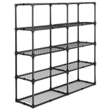 5-SHELF WIRE RACK WITH COVER W285P166905