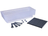 4 Tier Slim Basket Shelf in Clear 02289457