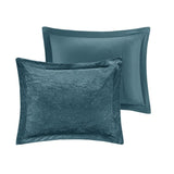 Twin/Twin XL Velvet Comforter Set with Throw Pillow B03595931