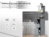 Bathroom Storage Cabinet-Grey 54238167