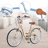 Ladys Bike, 7 Speed, Steel Frame, Multiple Colors W101963875