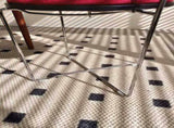 Folding Chair with Modern Design,Chrome Frame with Wood back,Upholstered for Dining Living Room W2105P250642