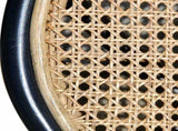 Set of 2, 15.5x20.5x35.5" Black Rattan Dining Chair W2078P251032