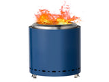 7.1*7.1*9.7in smokeless fire pit blue 41002080