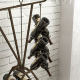 Unique Design Wine Bakers Rack, Freestanding Wine Rack with Storage Bottle, Wine Storage Home Bar W2167P202396